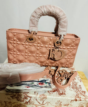 Dior Dusty Rose Tote Bag